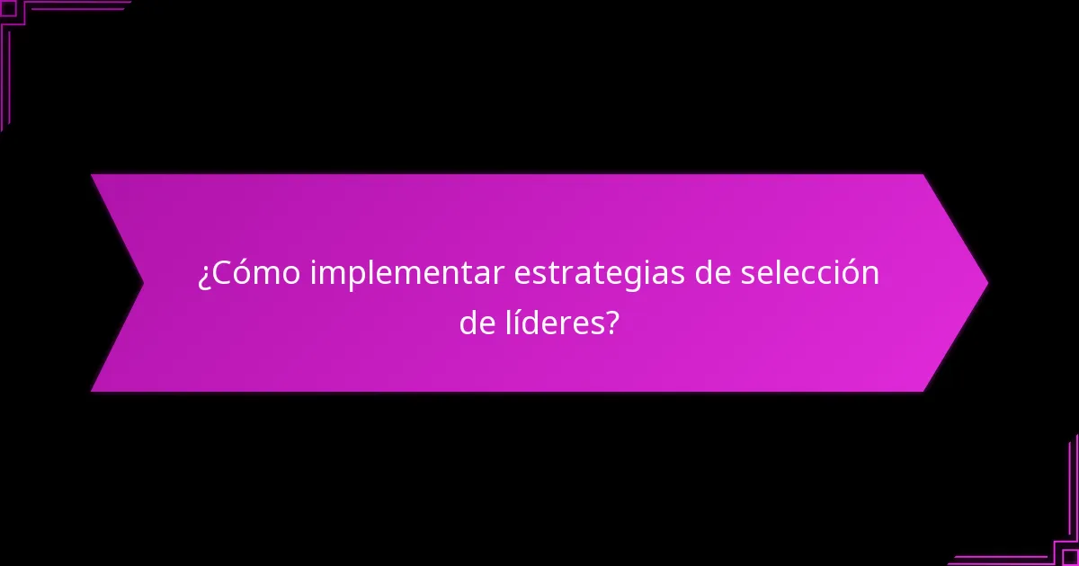 ¿Cómo pueden los líderes lograr sinergia entre ellos?