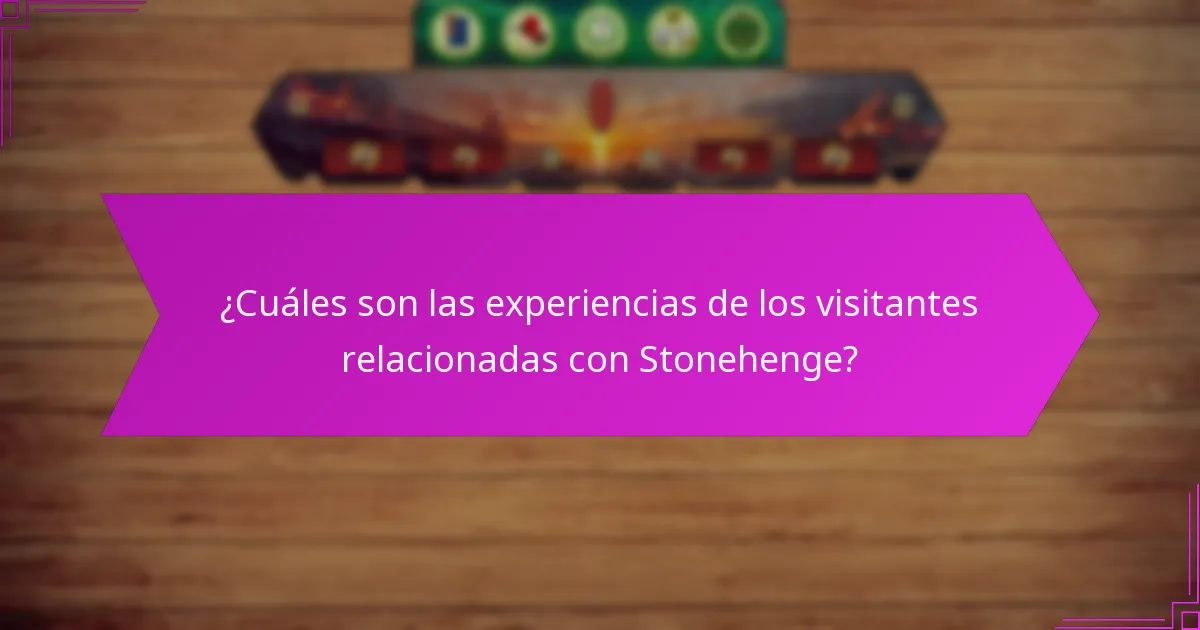 ¿Cuáles son las estrategias de edad asociadas con Stonehenge?