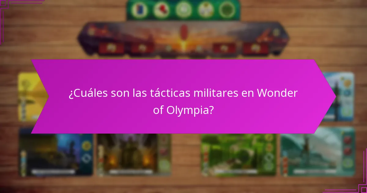 ¿Cuáles son las tácticas militares más efectivas en el juego competitivo?