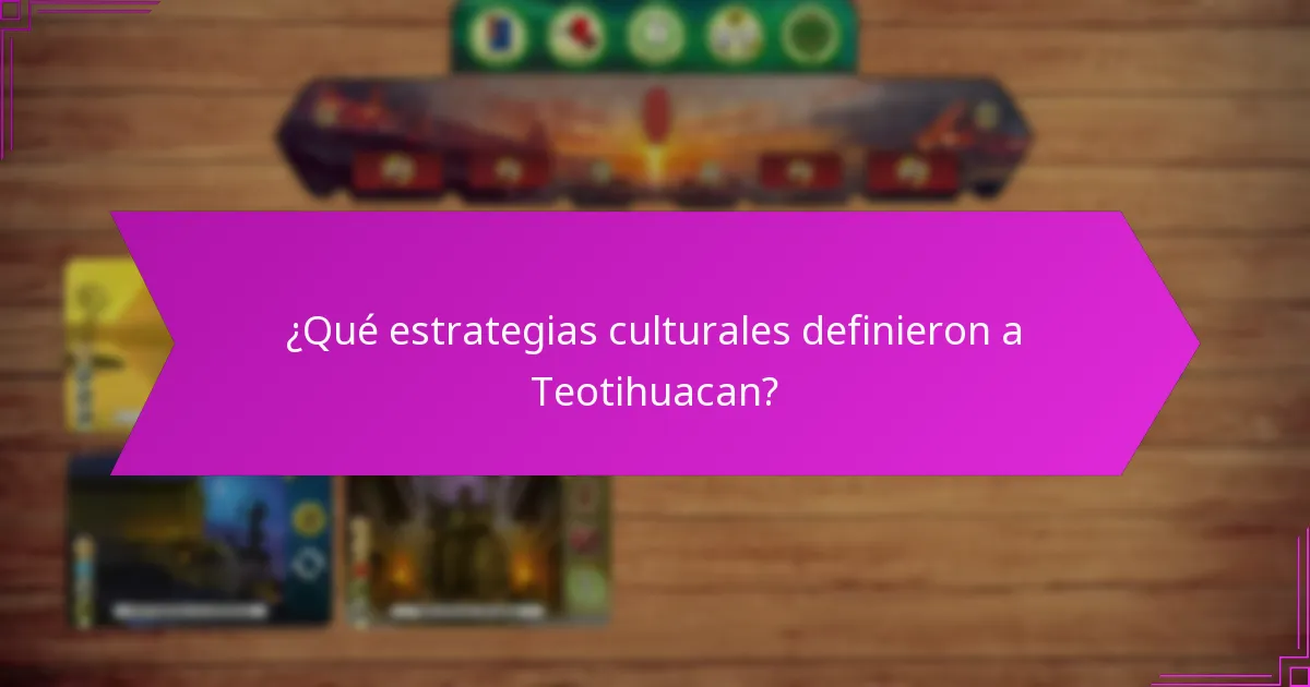 ¿Qué transiciones demográficas ocurrieron en Teotihuacan?